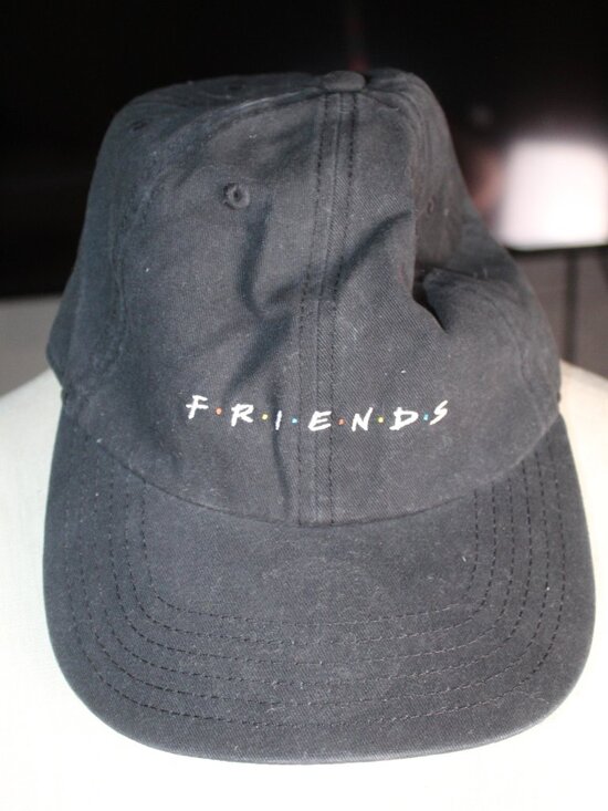 FRIENDS Accessories - Friends One Size Adjustable Black Friends Hat